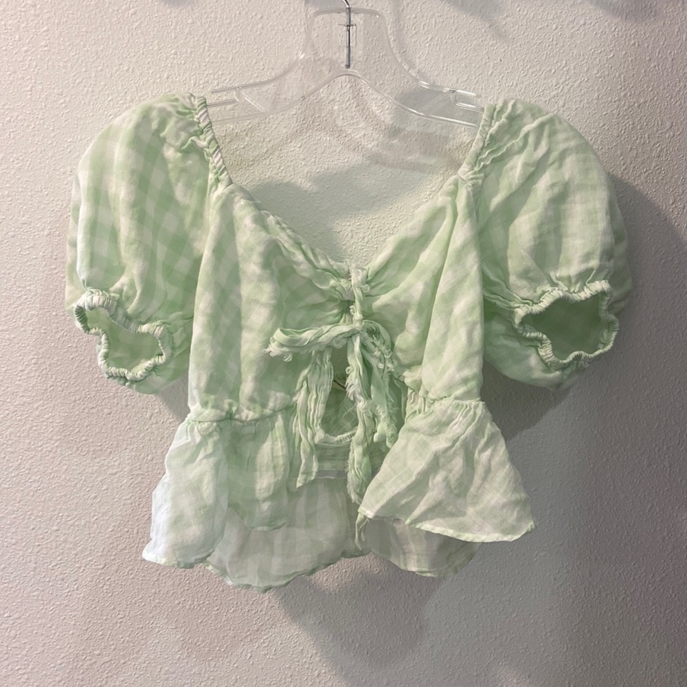 Aèropostale | Crop Top | Plaid